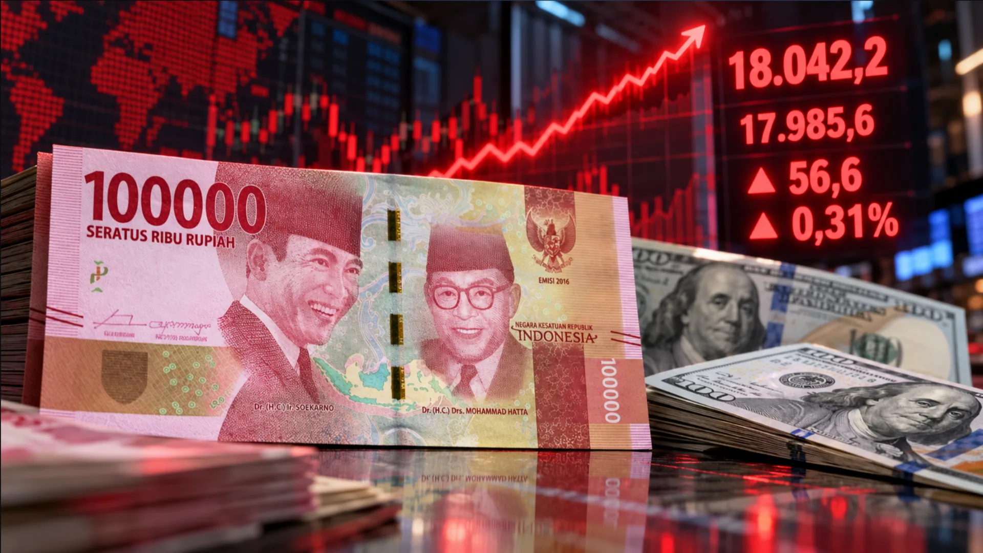 Rupiah Diprediksi Melemah Pekan Ini, Berpotensi Tembus Rp18.200 per Dolar AS